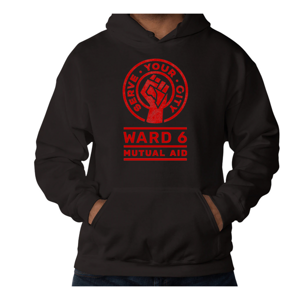 SYC/W6MA Black & Red Hoodie